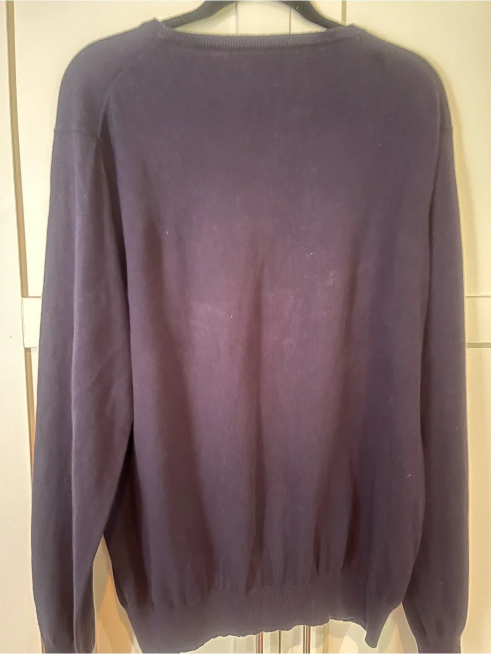 J. Crew Men's Dark Navy Crewneck Sweater